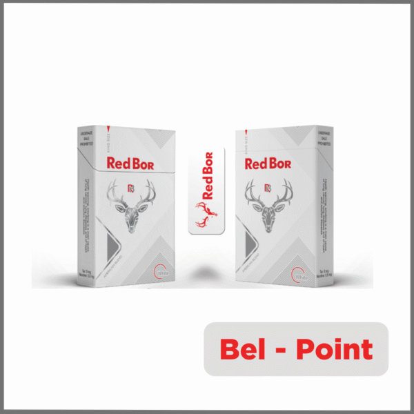 Red Bor White King Size